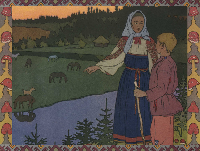 Dzielna Oleńka i jej braciszek